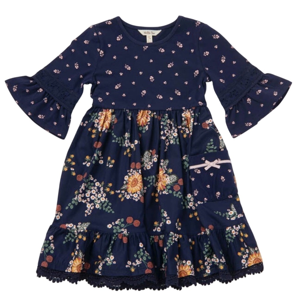 Matilda Jane Girls Just Imagine Callista Floral‎ Dress Sz 6